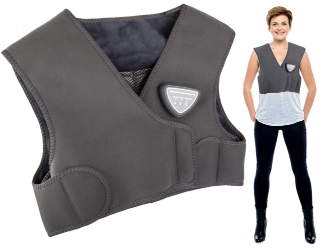Veste chauffante et massante sans fil
