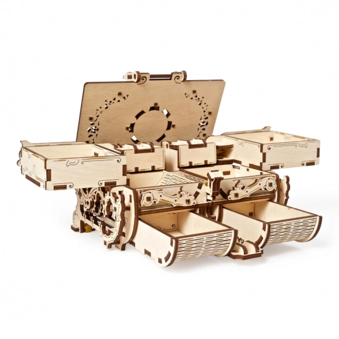 Boîte à bijoux antique puzzle 3D
