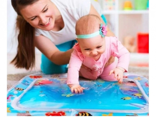 Tapis sensoriel aquatique gonflable pour tout-petits