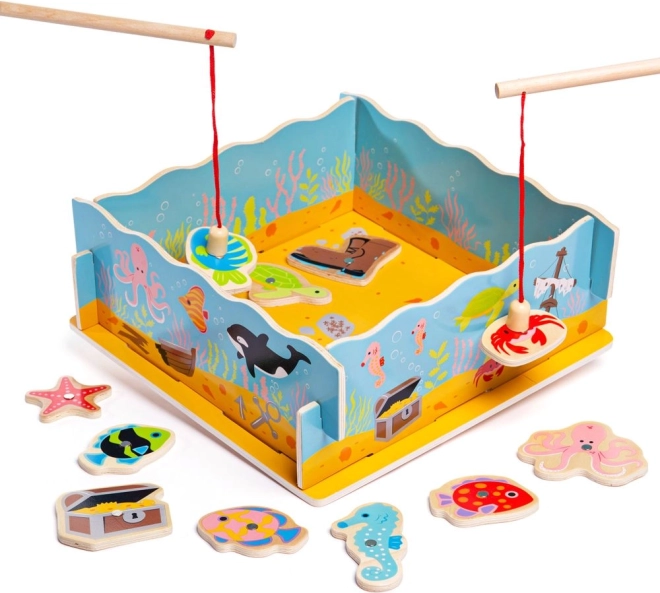 Riche assortiment de prises marines