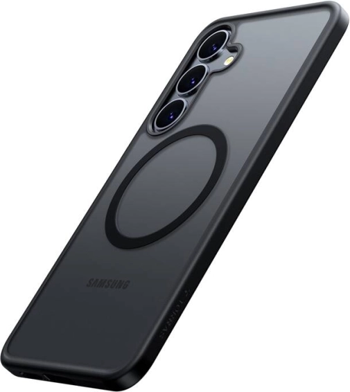 Coque magnétique Torras Guardian pour Samsung Galaxy S25+, noire