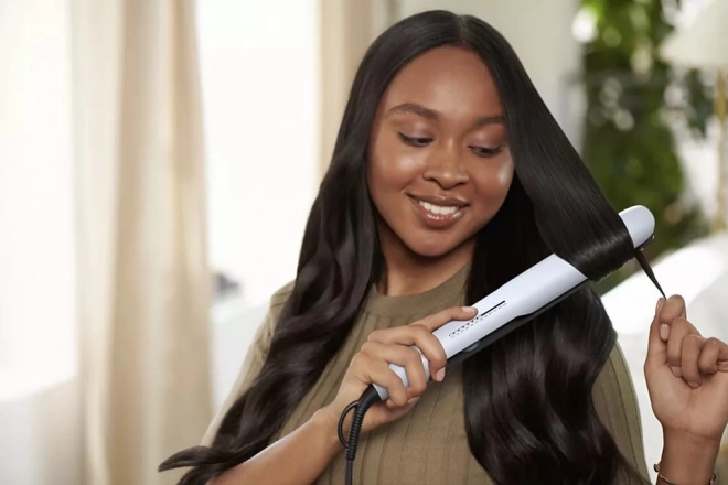 Double ionisation pour des cheveux brillants