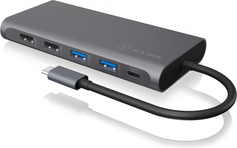 Connectivité polyvalente 12‑en‑1 dans un boîtier compact