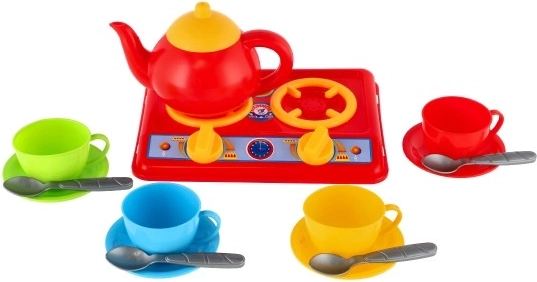 Bouilloire et service à thé pour le service