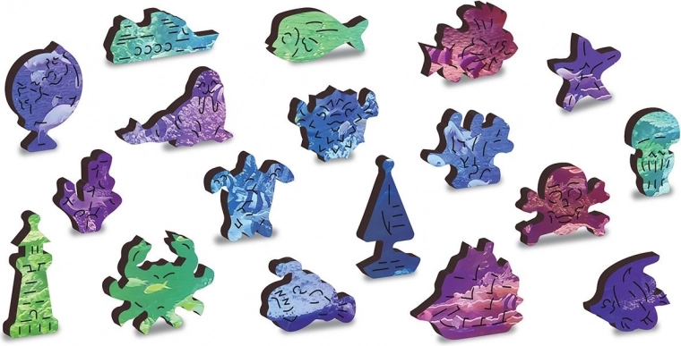 Formes de pièces uniques aux détails subtils