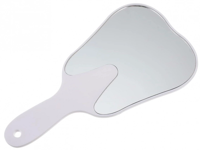Miroir cosmétique en forme de dent