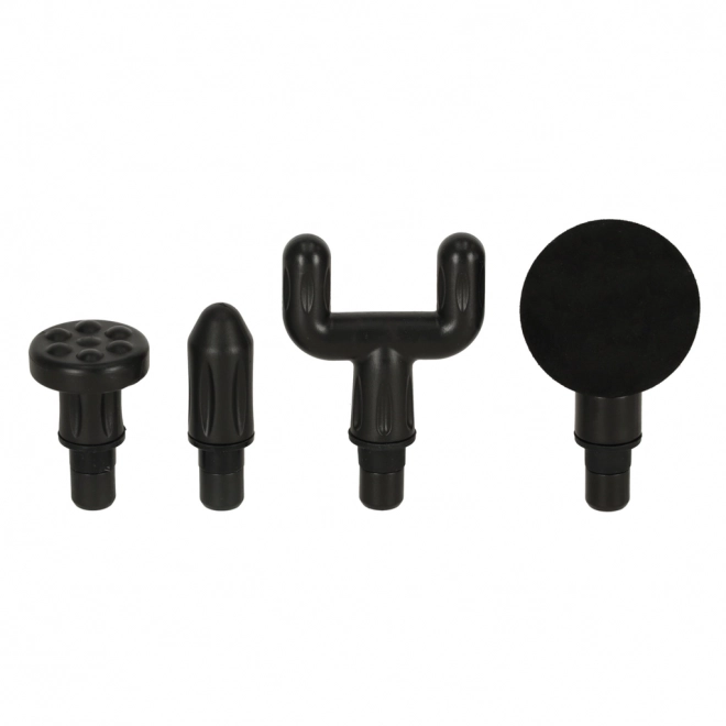 Pistolet de massage LED 4 en 1 noir