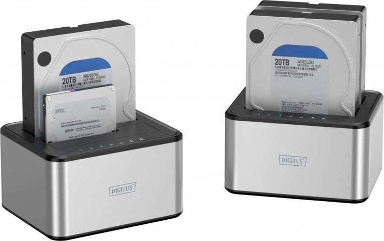 Prise en charge des HDD et SSD 2,5" et 3,5"