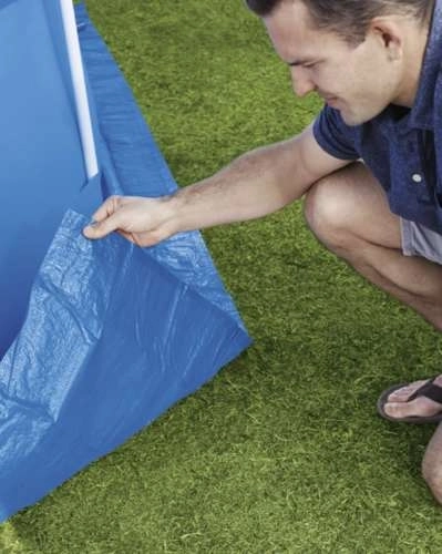 Protection sous piscine Bestway 396x396 cm