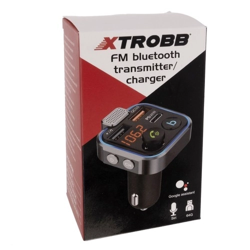 Émetteur/chargeur FM Bluetooth Xtrobb 22355