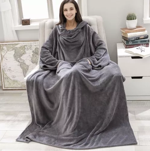 Couverture-mikina gris clair Ruhhy 22649