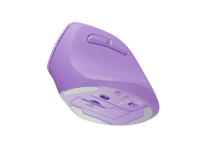 Souris verticale sans fil Pure Lavender Crake 2
