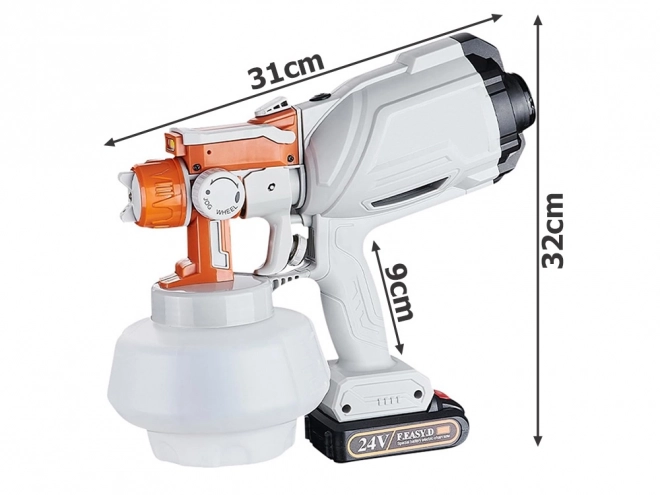 Pistolet pulvérisateur sans fil pour peinture 120W