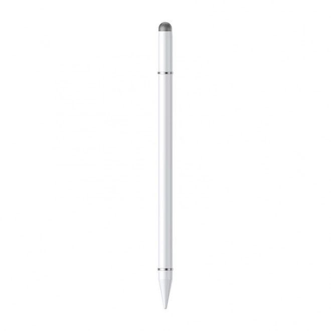 Stylus Baseus Smooth Writing III 3v1 non-magnétique blanc