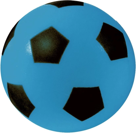 Androni balle souple 12 cm bleue