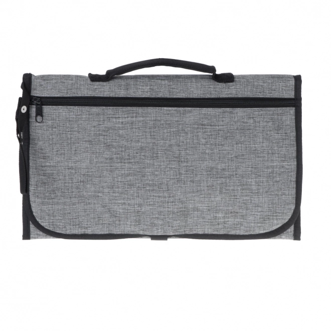 Tapis à langer de voyage gris