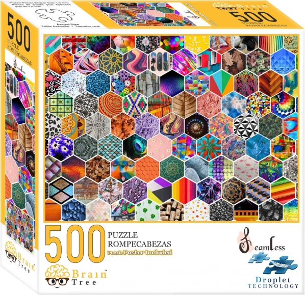 Puzzle mosaïque d’images 500 pièces Brain Tree