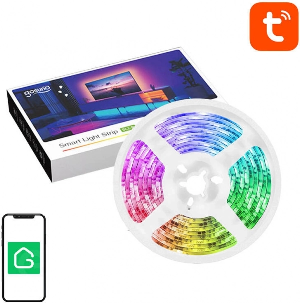 Bande lumineuse LED RGB WiFi intelligente