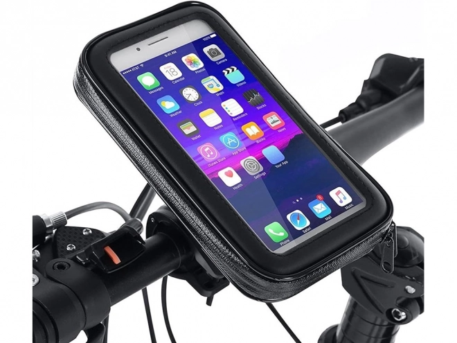 Support téléphonique étanche pour vélo pivotant à 360°