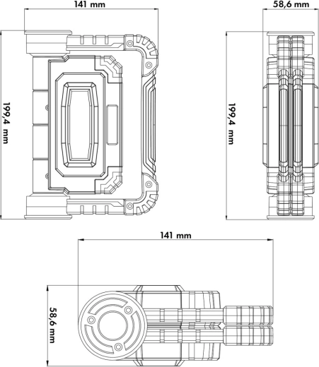 Dimensions compactes et résistance IP44