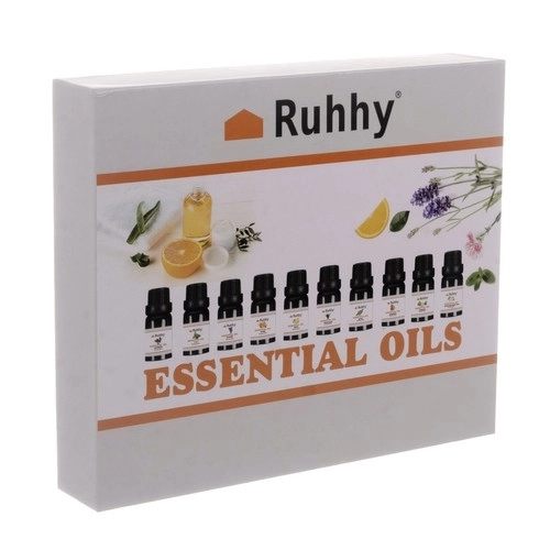 Huile essentielle - ensemble de 10 pièces. 15ml Ruhhy 21938