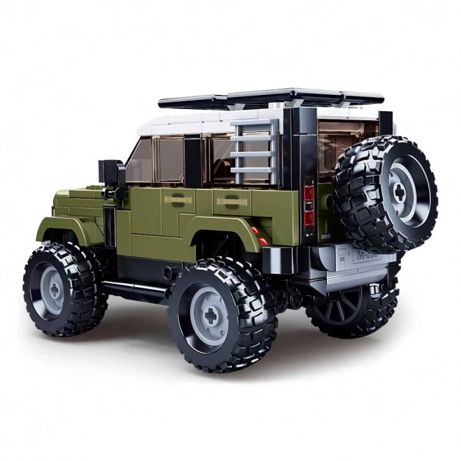 Sluban Briques de Modèle M38-B1015 Attaquant SUV anglais