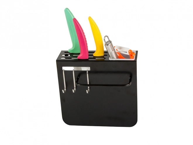 Organisateur de cuisine pour couteaux en métal