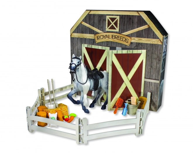 Royal Breeds Cheval avec accessoires 17 cm