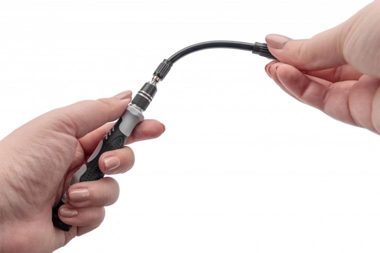 Portée télescopique et flexible