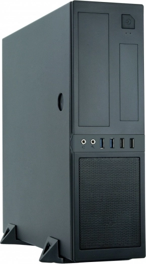 Boîtier PC mATX noir compact
