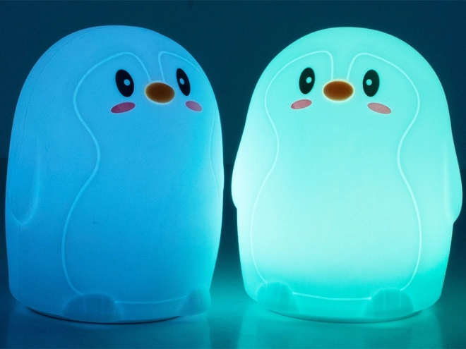 Veilleuse pingouin pour enfants RGB