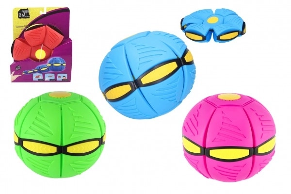 Balle plate transformable