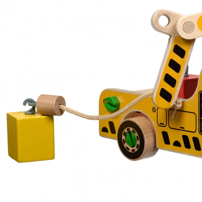 Grue en bois - set de construction Lucy & Leo