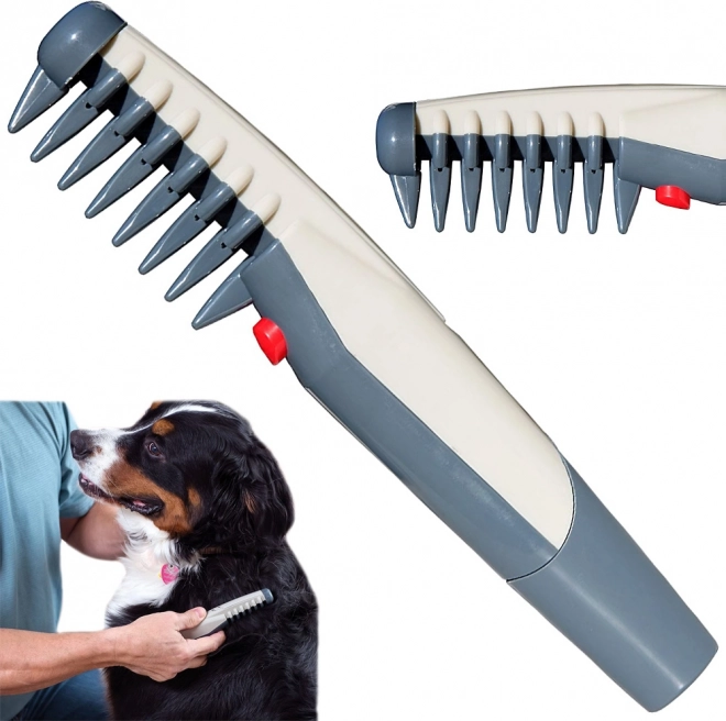 Peigne électrique démêlant pour chiens et chats