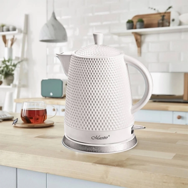 Bouilloire en céramique 1,5l 1500W MR-069-WHITE