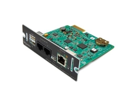 Carte de gestion de réseau Schneider APC Gen3 1GB avec surveillance de l'environnement