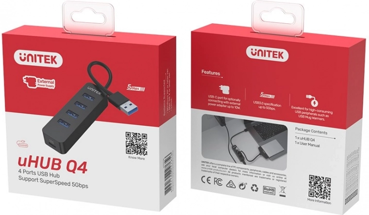 Alimentation supplémentaire via USB‑C (jusqu’à 10 W)