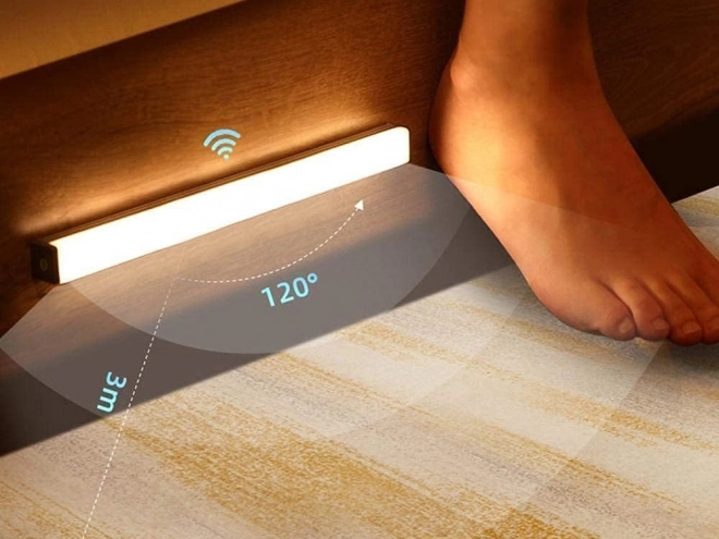 Ruban lumineux LED autocollant avec capteur de mouvement
