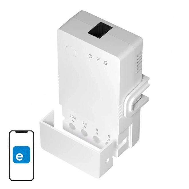 Interrupteur Wi-Fi intelligent pour la surveillance de la température et de l'humidité Sonoff