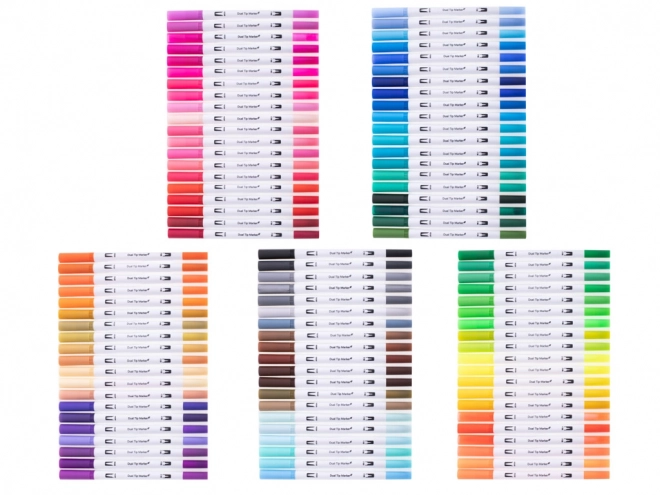 Feutres colorés 100 pcs