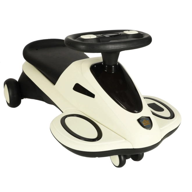 Draisienne pour enfants avec roues lumineuses et musique – Blanc