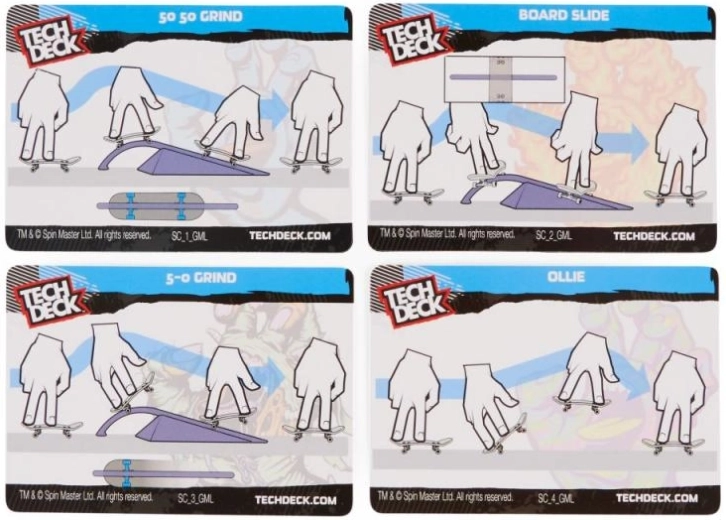 Cartes de tricks étape par étape