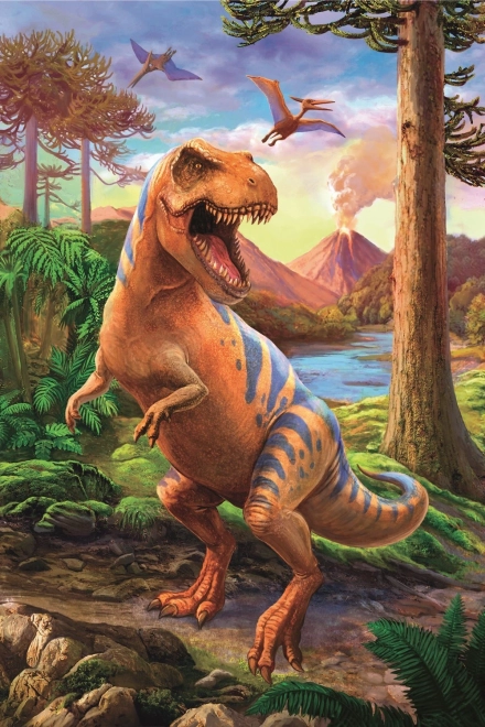 Minipuzzle Dinosaures - 54 pièces