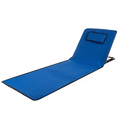 Tapis de plage avec dossier + coussin Trizand 23617