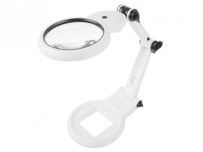 Loupe de table pour bijoutiers avec éclairage LED et alimentation USB