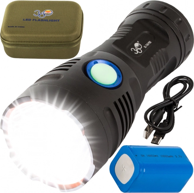 Lampe tactique militaire LED Cree XHP90 modèle T48