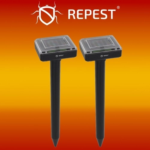 Répulsif solaire contre les taupes - 2 pcs