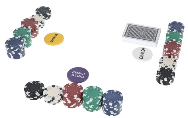 Poker - ensemble de 300 jetons dans une mallette HQ