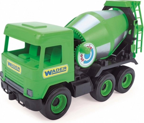 Bétonnière rotative réaliste