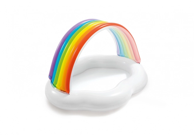Piscine pour enfants arc-en-ciel 142 x 119 x 84 cm